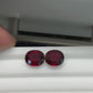 Natural Mozambique Pigeon Blood Ruby Pair – 5 Carat Each, Unheated & Certified