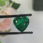 Natural Zambian Emerald Insignificant 7.7 cts Heart by SR-Takat