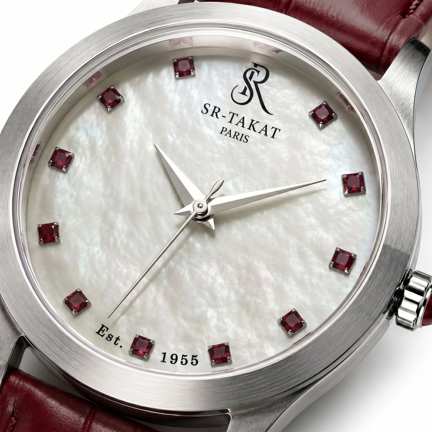 Elegant Women’s Ruby Luxury Watch | SR TAKAT