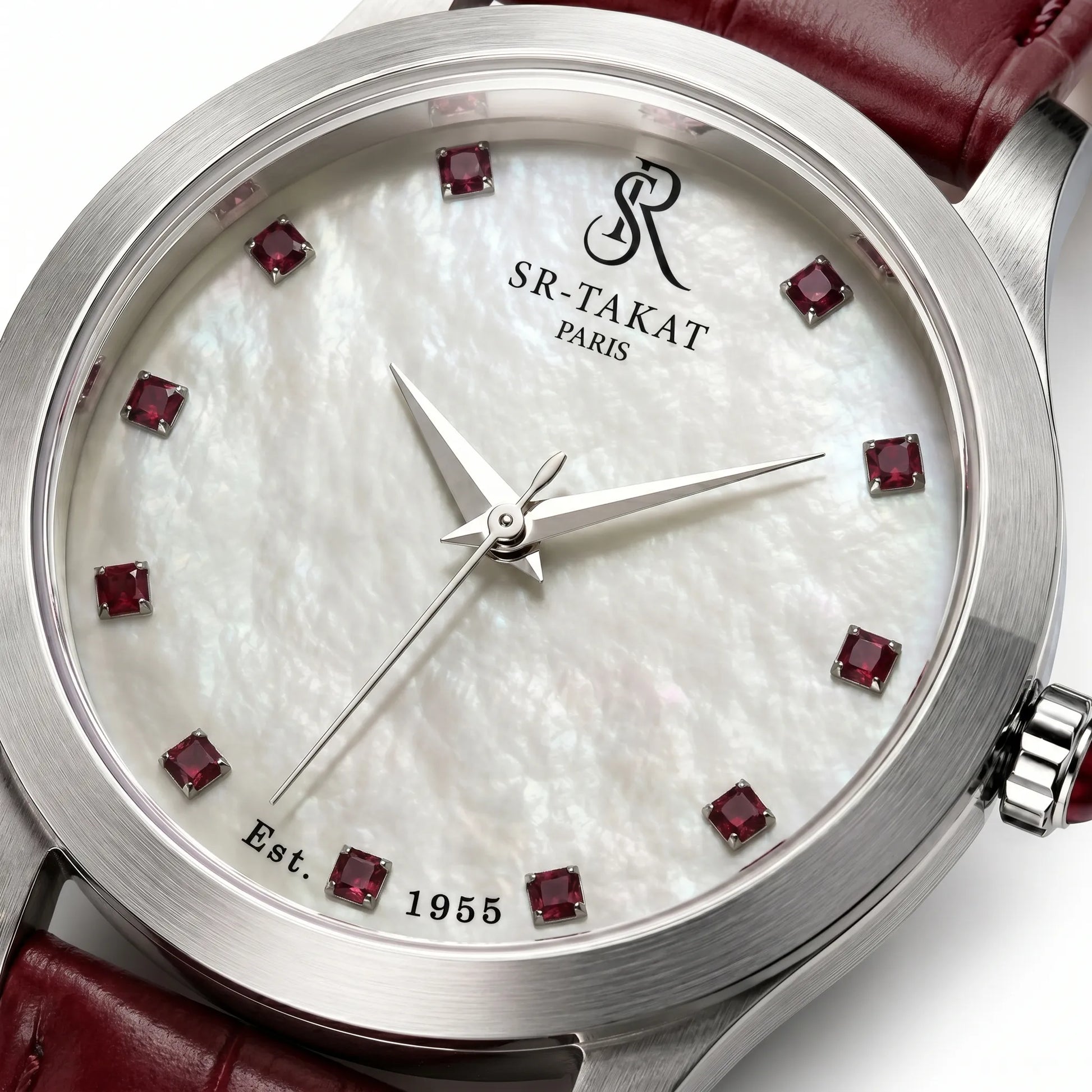 Elegant Women’s Ruby Luxury Watch | SR TAKAT