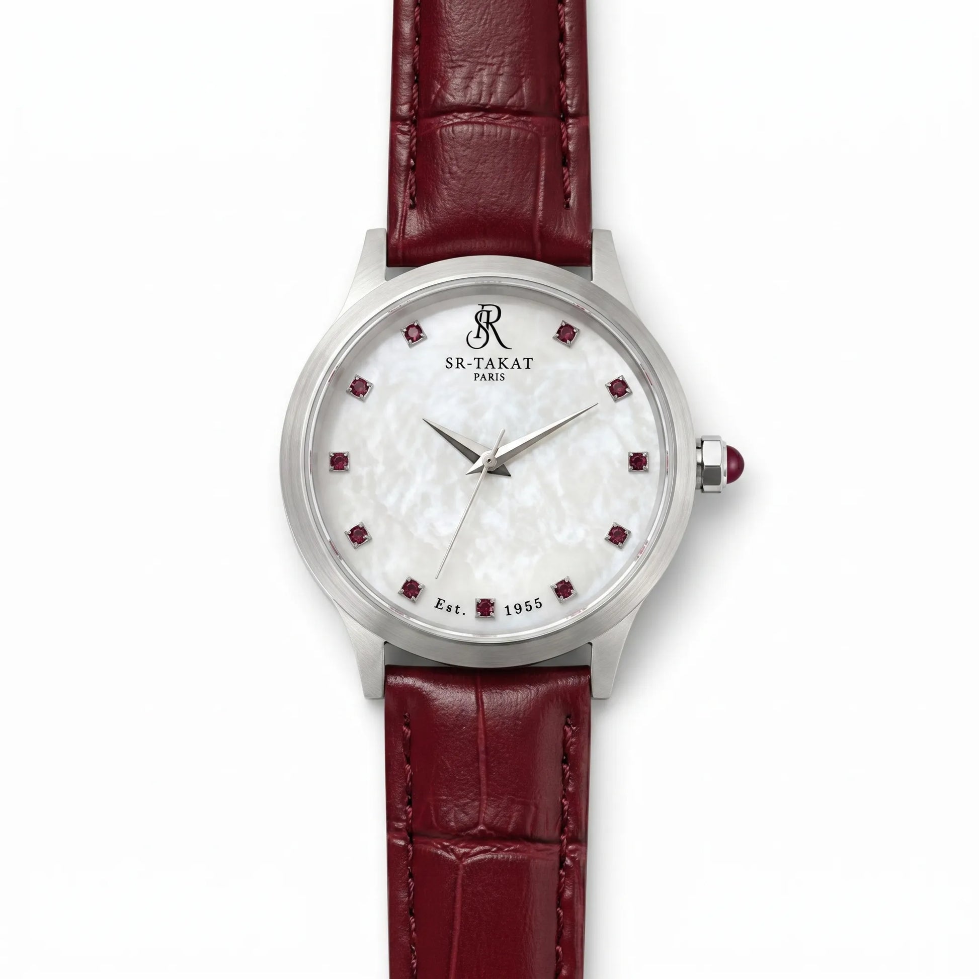 Elegant Women’s Ruby Luxury Watch | SR TAKAT