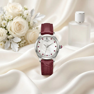 Luxury Ruby Watch for Women | SR TAKAT