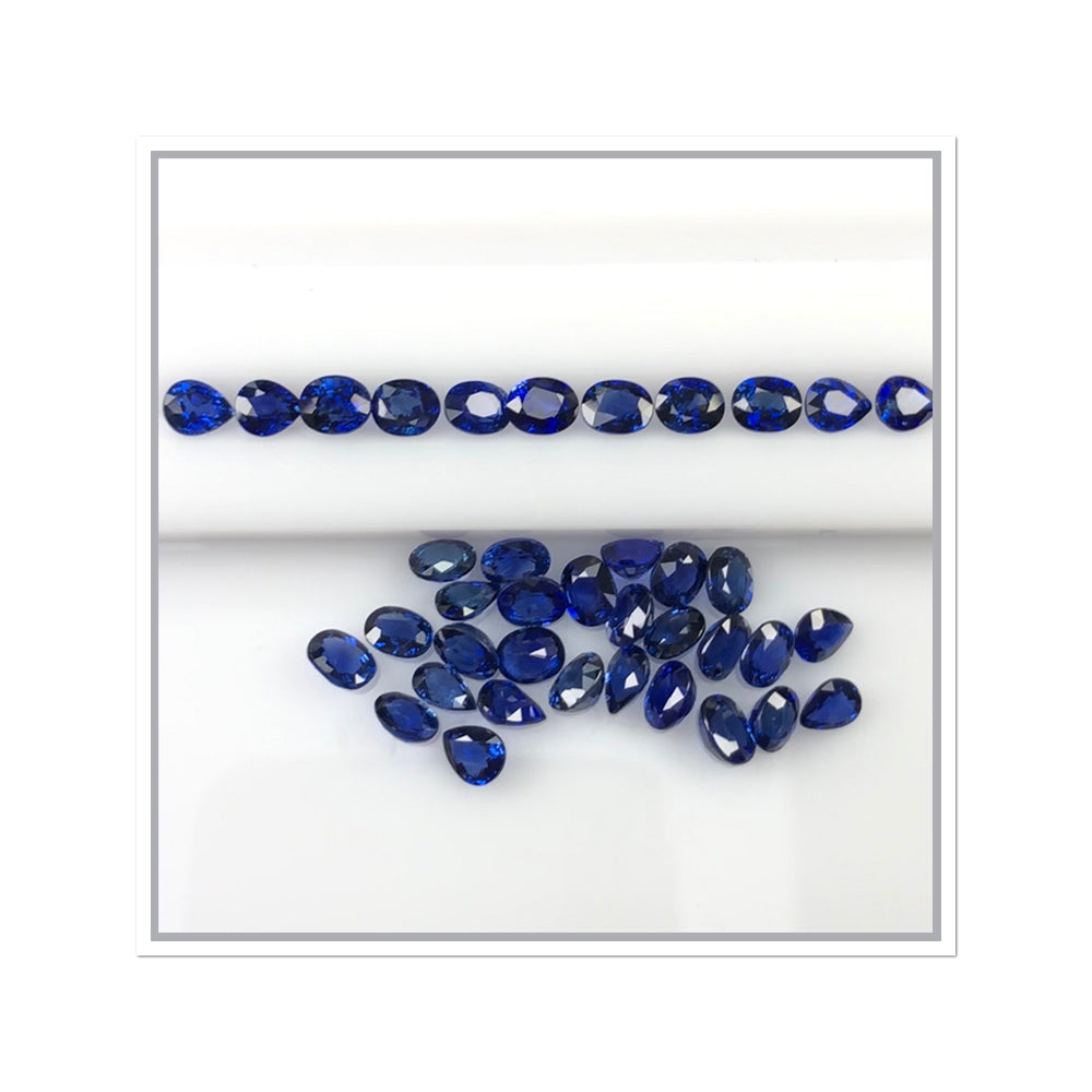Natural Blue Sapphire Ovals by SR-Takat