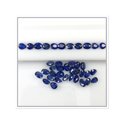 Natural Blue Sapphire Ovals by SR-Takat