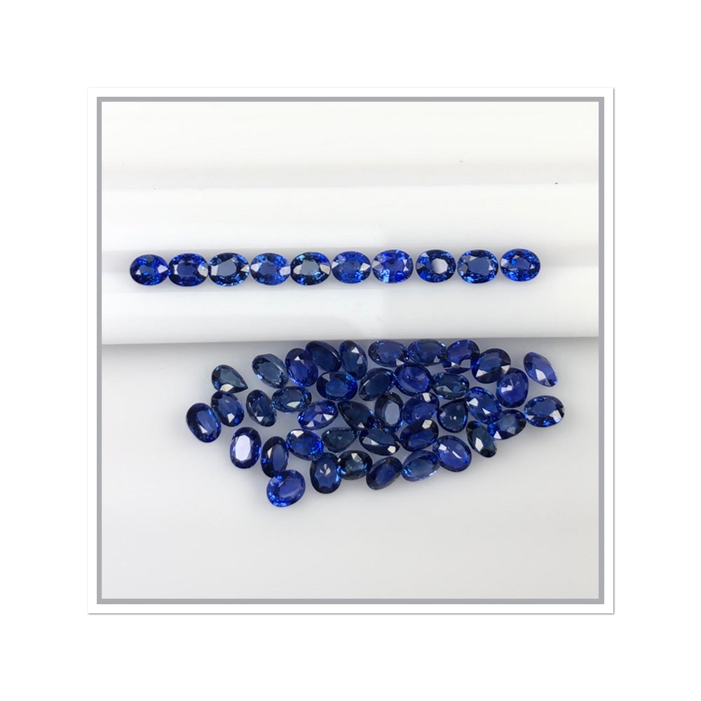Natural Blue Sapphire Ovals by SR-Takat